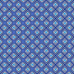 Naklejka premium Seamless vector background of abstract flowers. Design elements Scrapbook. Can be used for wallpapers, picture fills, web page, background, surface