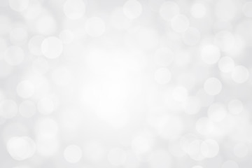 Gray and white bokeh from natural