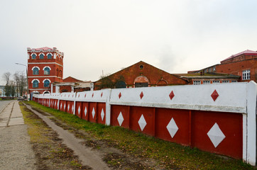 Complex of buildings of Dobrush paper factory (year of construction 1870), Belarus