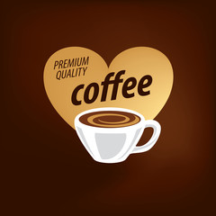 vector logo for coffee