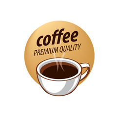 vector logo for coffee