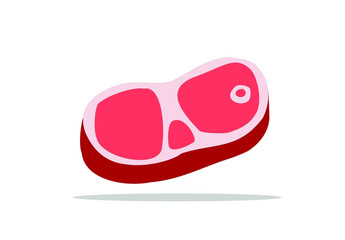 Meat illustration vector