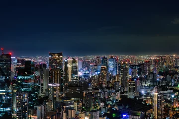 Deurstickers 日本・東京の夜景 © hit1912