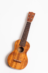 Fototapeta premium Ukulele on a white background 