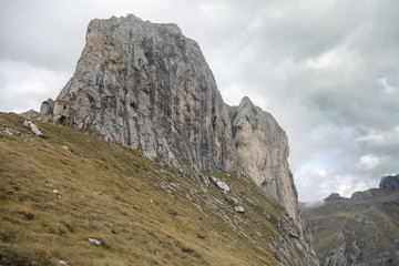 Rocky Mountain in Dolomites alps