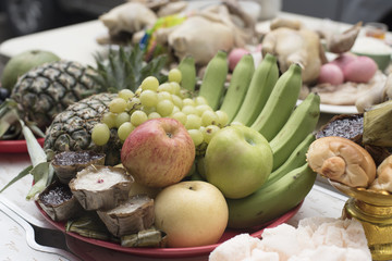  sacrificial offering Chinese New Year