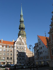 Fototapeta premium Historic architecture of Riga, Latvia