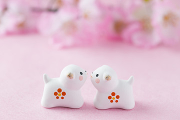 戌年の年賀素材