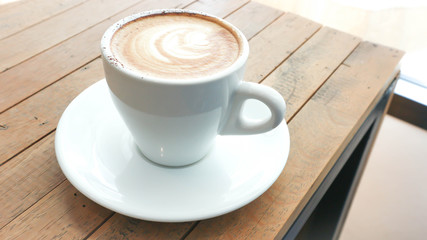 hot coffee or hot cappuccino