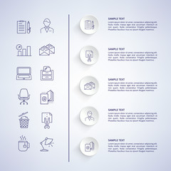 Inforgaphic and Information Vector Illustration