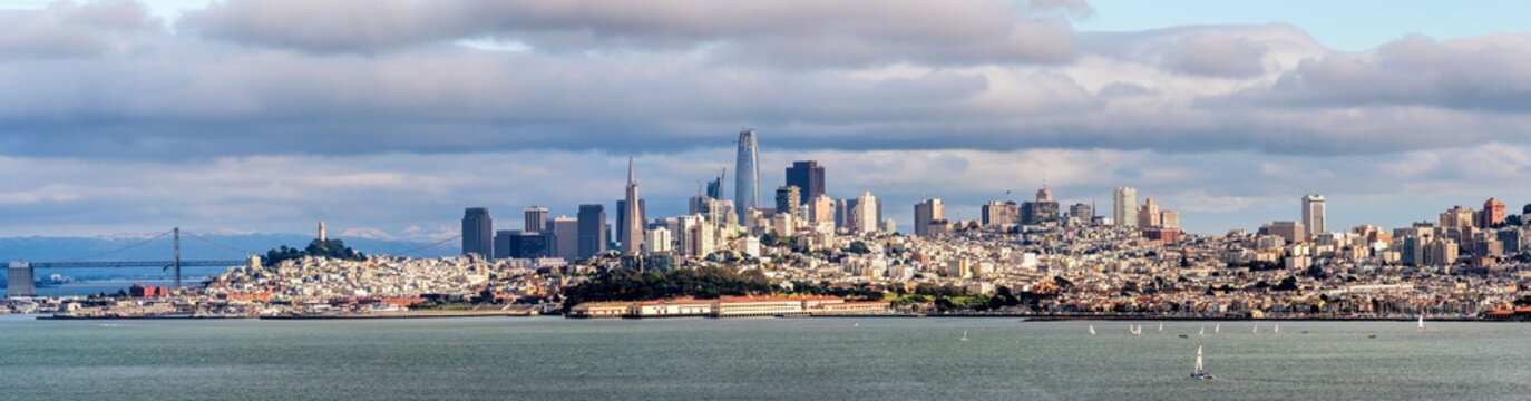 Panorama Skyline San Francisco