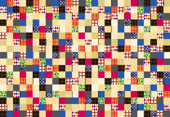 Fototapeta premium 背景 タイル デザイン