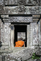 Preah Vihear ancient Khmer temple ruins landmark in Cambodia
