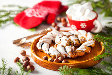 The Bavarian sweet puff pretzel