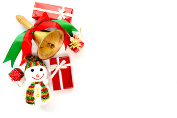 Christmas and Happy new year concept with gift boxes and christmas festive decorations. Happy time in long weekend Holiday