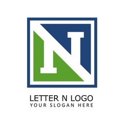 letter n sport logo