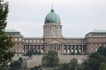 Naklejka premium Buda Castle Hungary