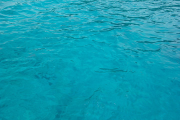 clear sea water for background