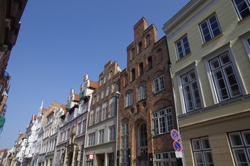 Fototapeta premium luebeck リューベックの街並み