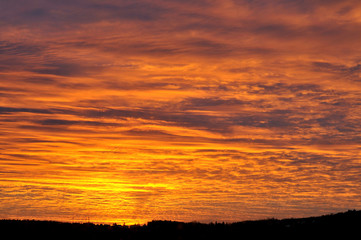 Fototapeta premium Morgenhimmel