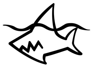 Shark Stencil