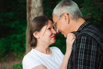 Fototapeta premium Romantic walk through the woods