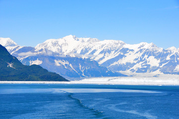 Fototapeta na wymiar The Hubbard Glacier