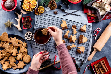 Weihnachts Gebäck  (kekse zubereiten)