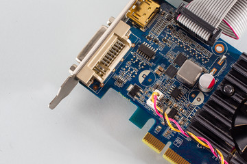 motherboard , the electronic circuits of the system, the inputs to the peripheral equipment