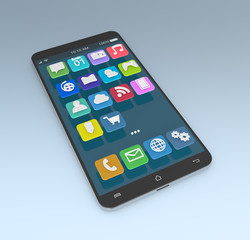 concept of mobile apps