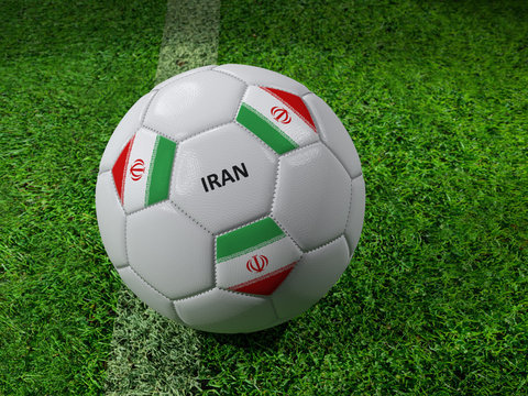 Iran soccer ball