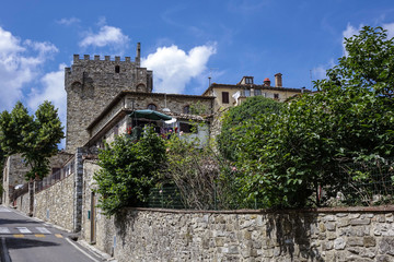 Fototapeta na wymiar Castellina in Chianti