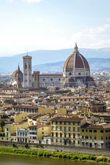 Fototapeta na wymiar Cityscape of Florence, Italy