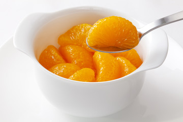 Mandarin Oranges and Spoon