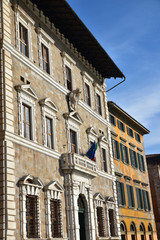 Fototapeta na wymiar Palais Renaissance à Pise en Toscane, Italie