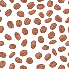 coffee beans pattern