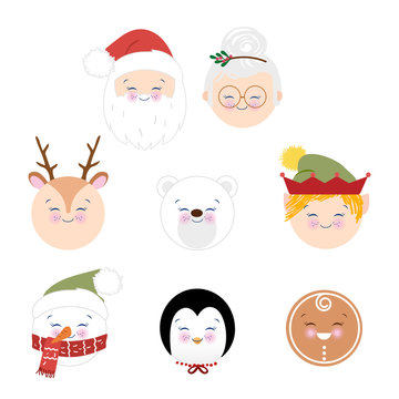 Christmas emoticons
