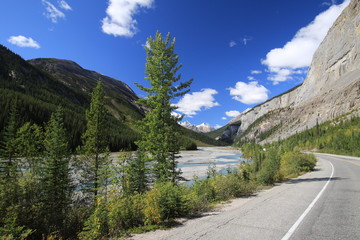 Views on Icefield Parkway, Canada