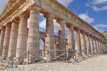 Doric temple in Segesta