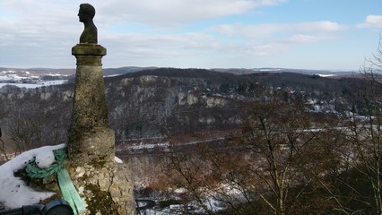 Wilhelm Hauff- Denkmal bei Schloss Lichtenstein
