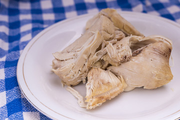 cooked chicken breasts on a plate