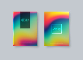 Rainbow covers design.
