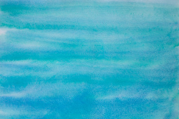 blue watercolor painted background texture