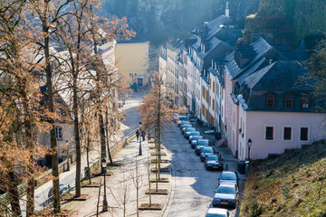 Luxembourg city, corniche