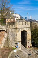 Luxembourg city, corniche