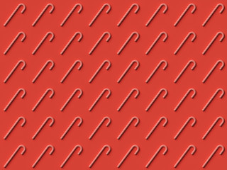 Candy cane Christmas background