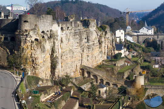 Luxembourg city, Bockfelsen