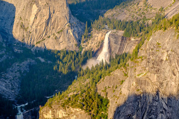 Yosemite National Park Valley summer landscape, Glacier Point