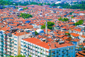Fototapeta na wymiar Bursa city