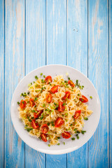 Pasta with vegetables 